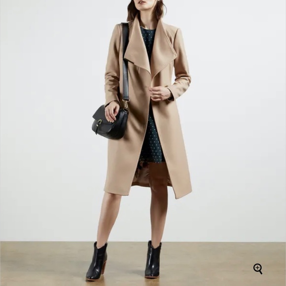 Ted Baker Rose camel coat - Picture 2 of 8